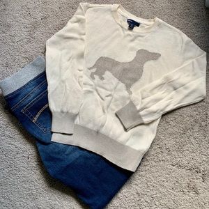 Girls Doggie Sweater